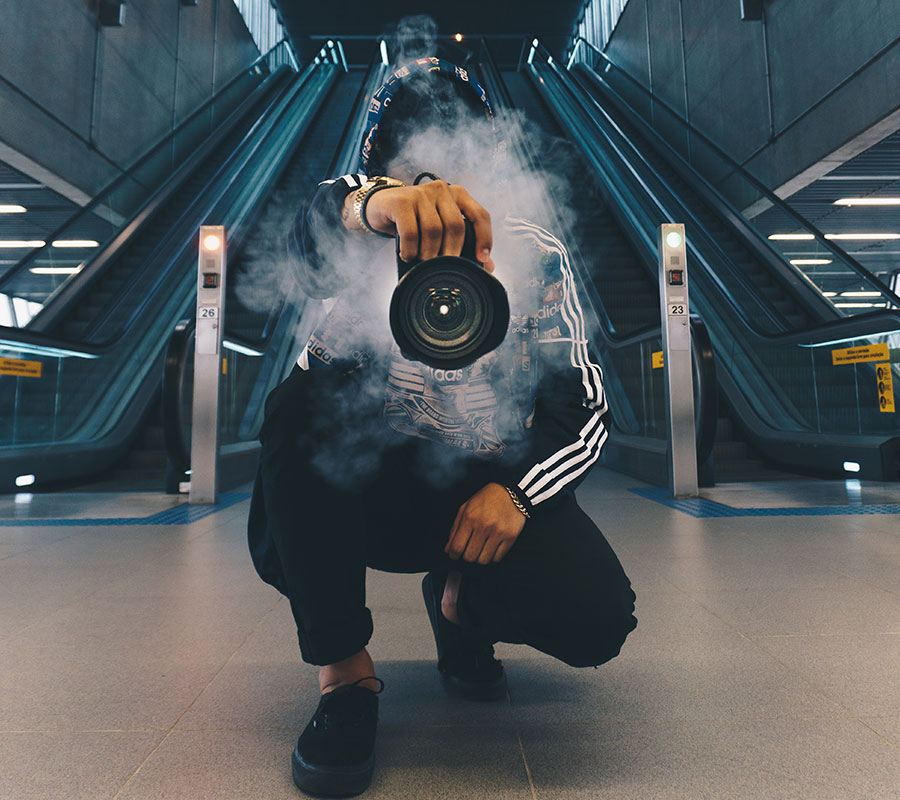 Fotografia de novia en su boda